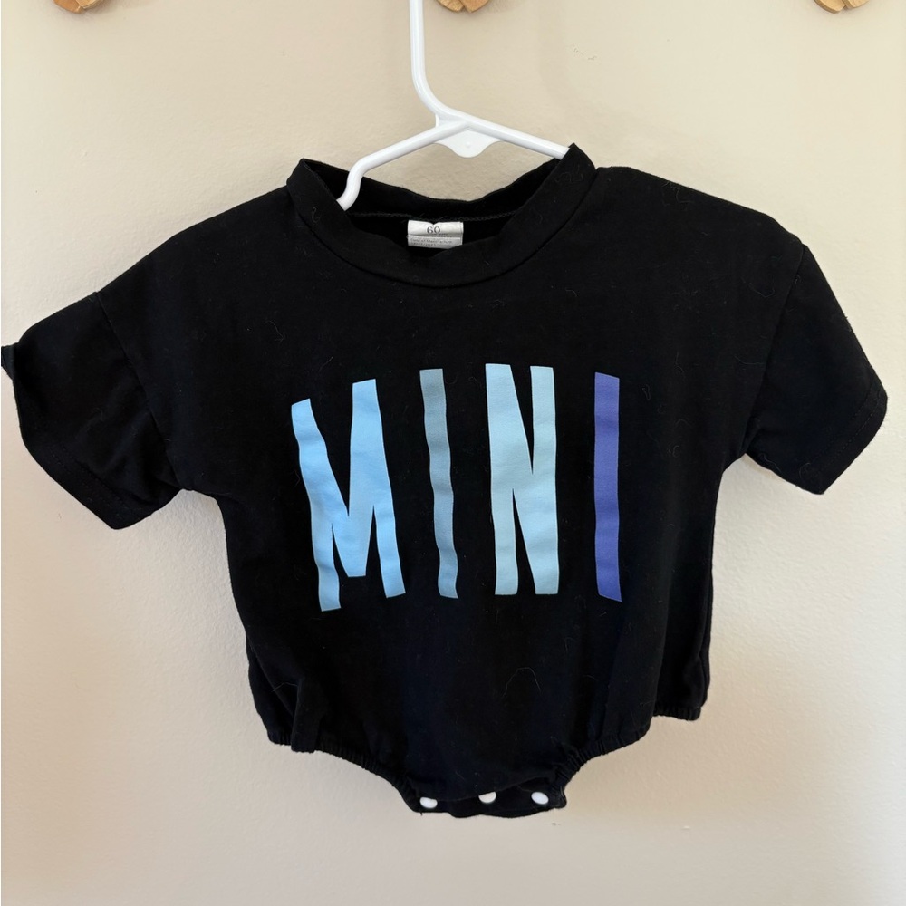 Black MINI Kids Shirt